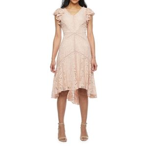 Taylor Dress Lace High-Low Dress